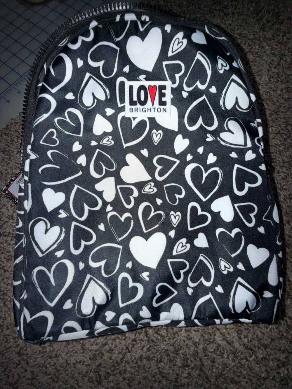 LOVE Brighton Backpack with Hearts New without tags